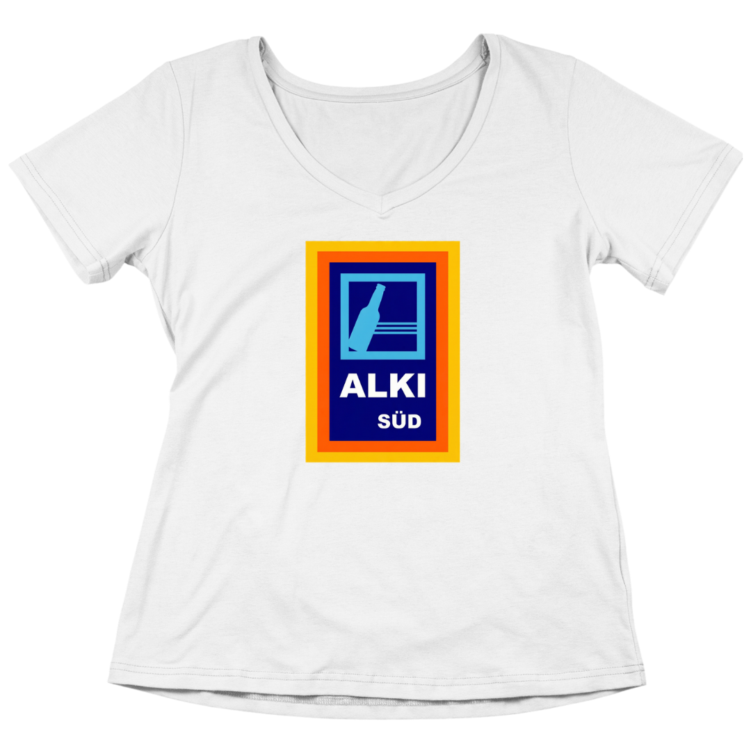 Alki Süd - V-Ausschnitt Damenshirt