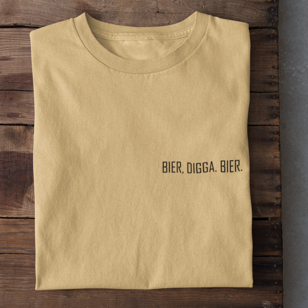 BIER, DIGGA. BIER. - Herrenshirt