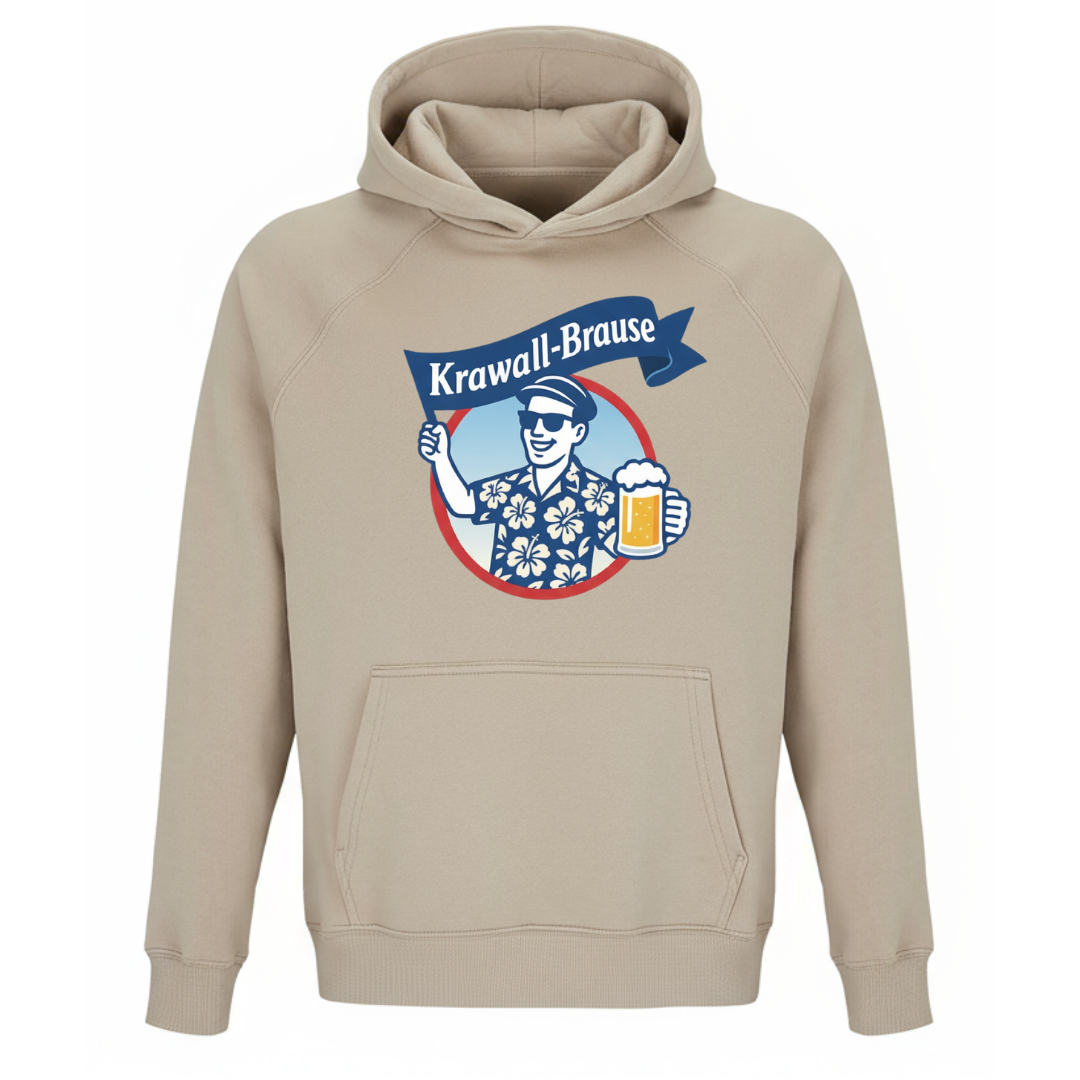Krawall Brause - Unisex Bio Hoodie