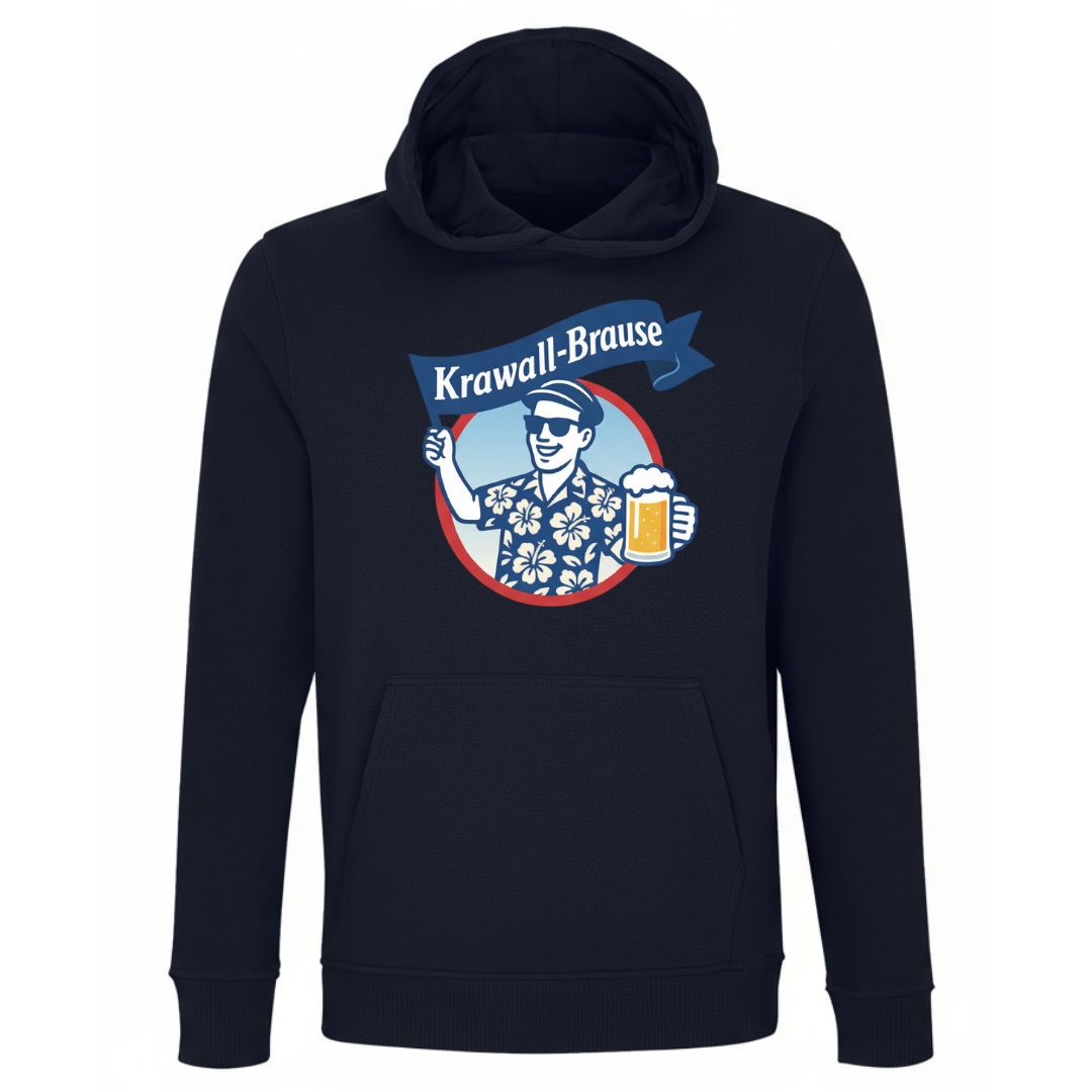 Krawall Brause - Unisex Bio Hoodie