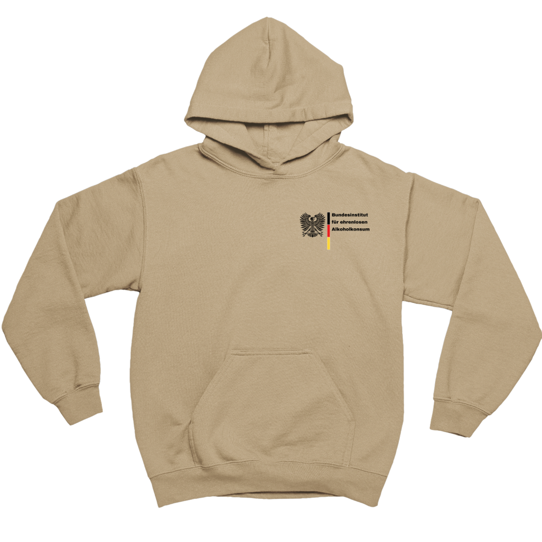 Bundesinstitut für ehrenlosen Alkoholkonsum - Herren Hoodie