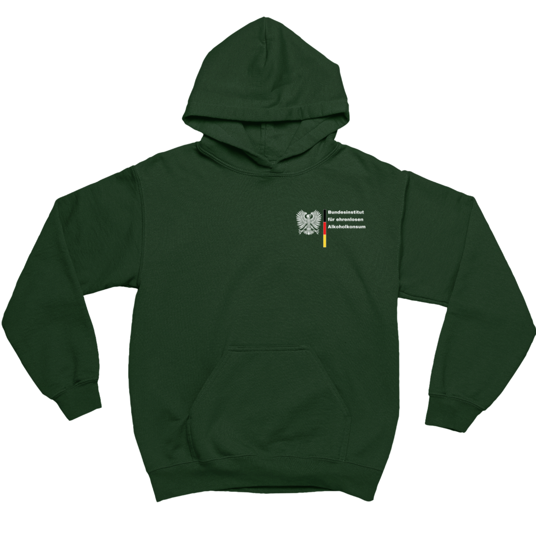 Bundesinstitut für ehrenlosen Alkoholkonsum - Herren Hoodie