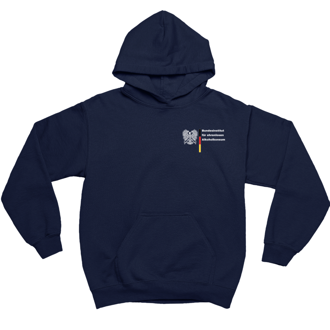 Bundesinstitut für ehrenlosen Alkoholkonsum - Herren Hoodie