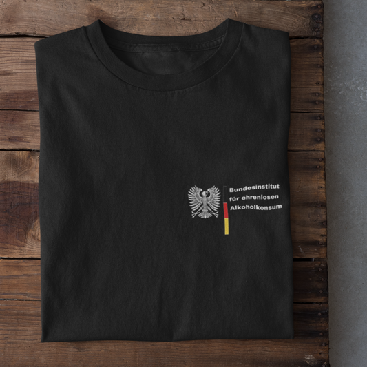 Bundesinstitut für ehrenlosen Alkoholkonsum - Herren Bio-Baumwolle T-Shirt