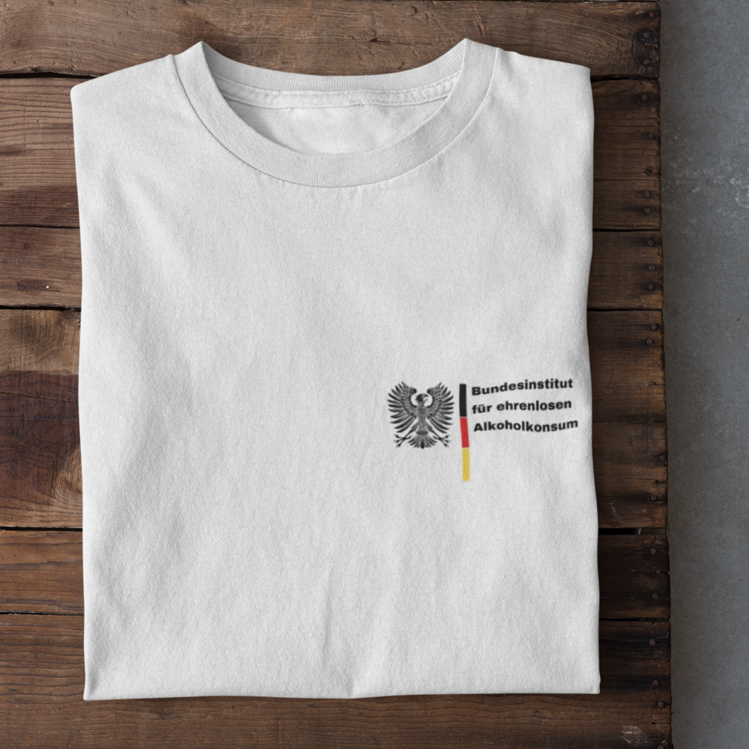 Bundesinstitut für ehrenlosen Alkoholkonsum - Damen Bio-Baumwoll T-Shirt