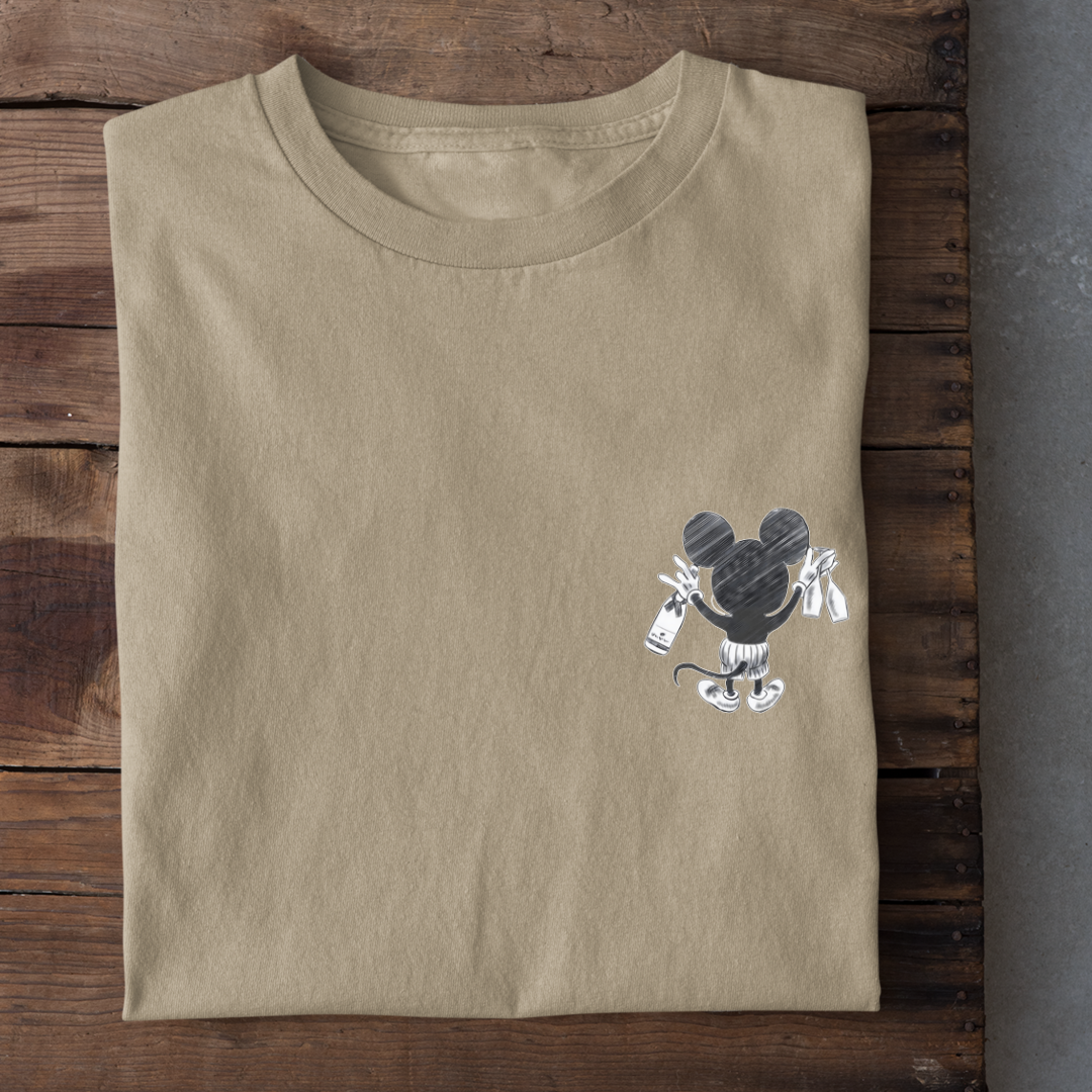 Champagne Mouse - Damen Bio-Baumwoll T-Shirt