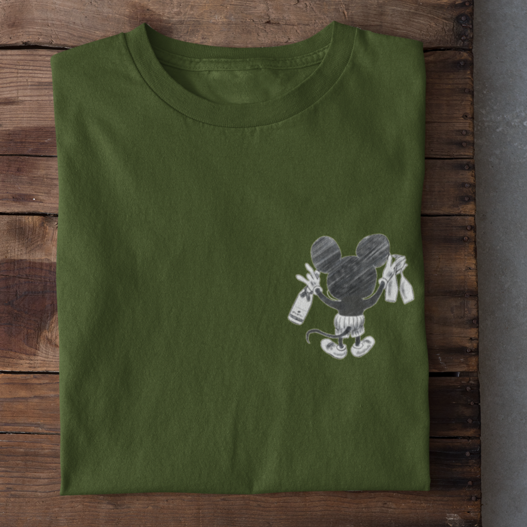 Champagne Mouse - Herren Bio-Baumwolle T-Shirt