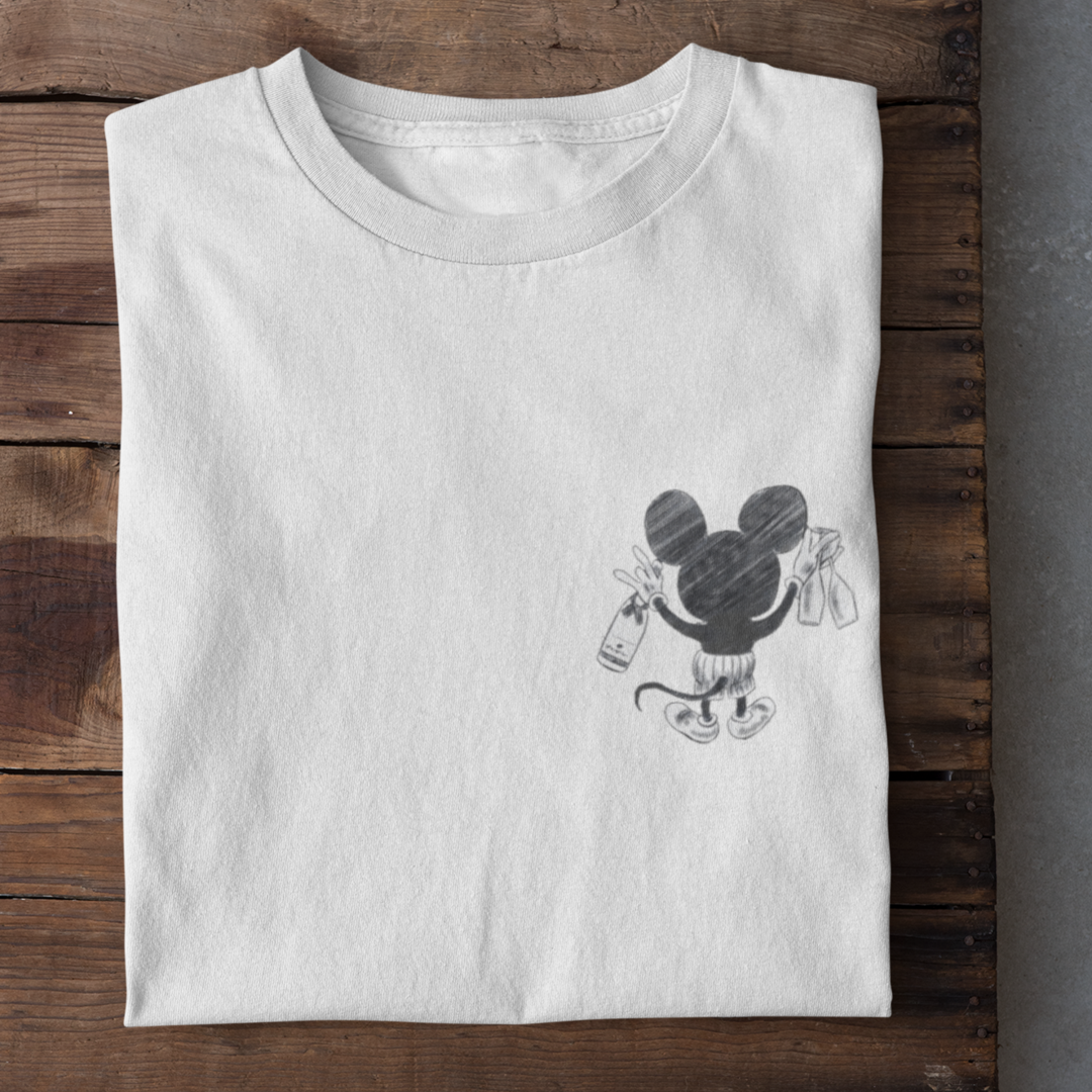 Champagne Mouse - Damen Bio-Baumwoll T-Shirt