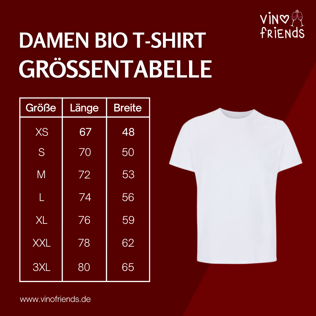 ES. ESKALIERT. EH. - Damen Bio-Baumwoll T-Shirt