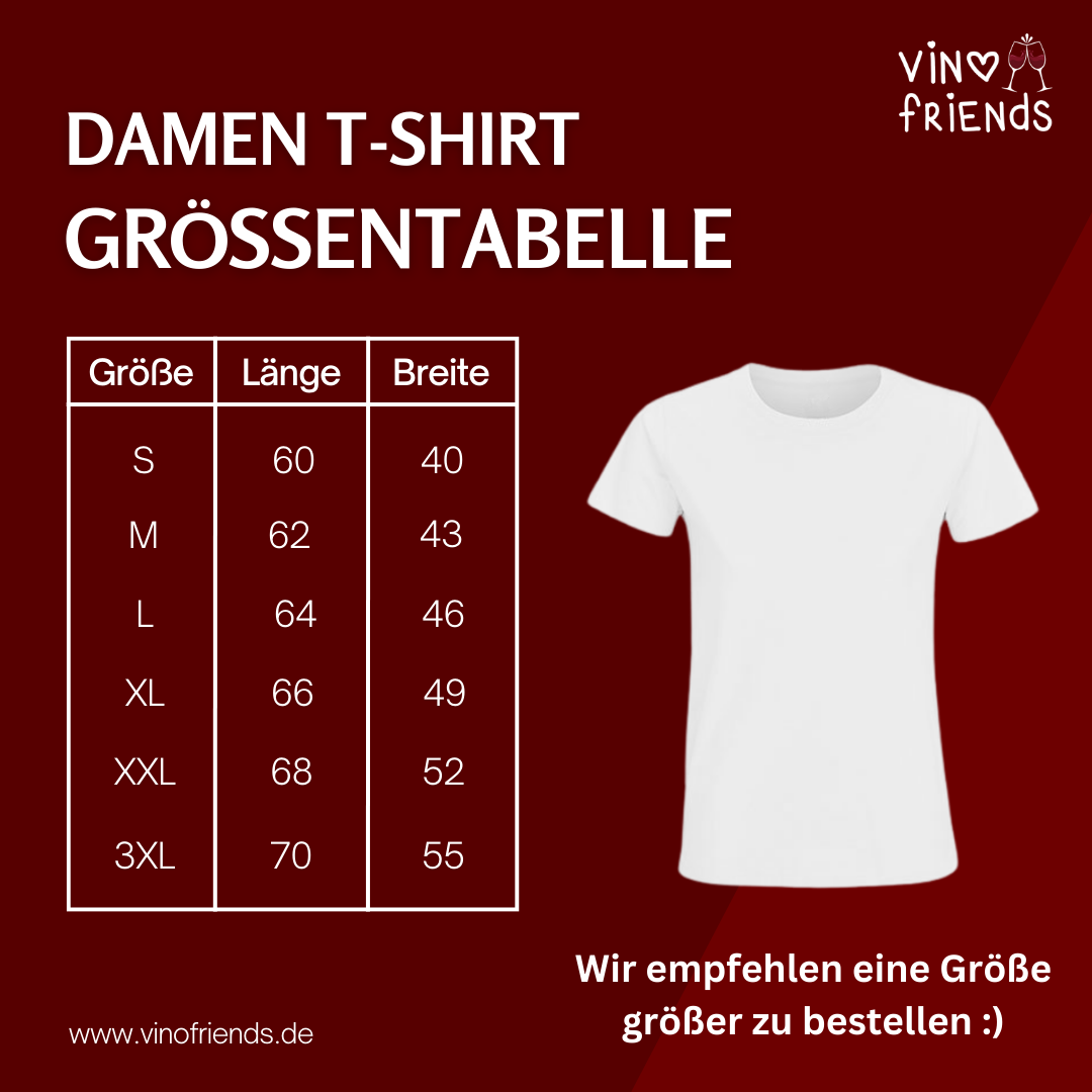 Wein Schwestern - Damenshirt