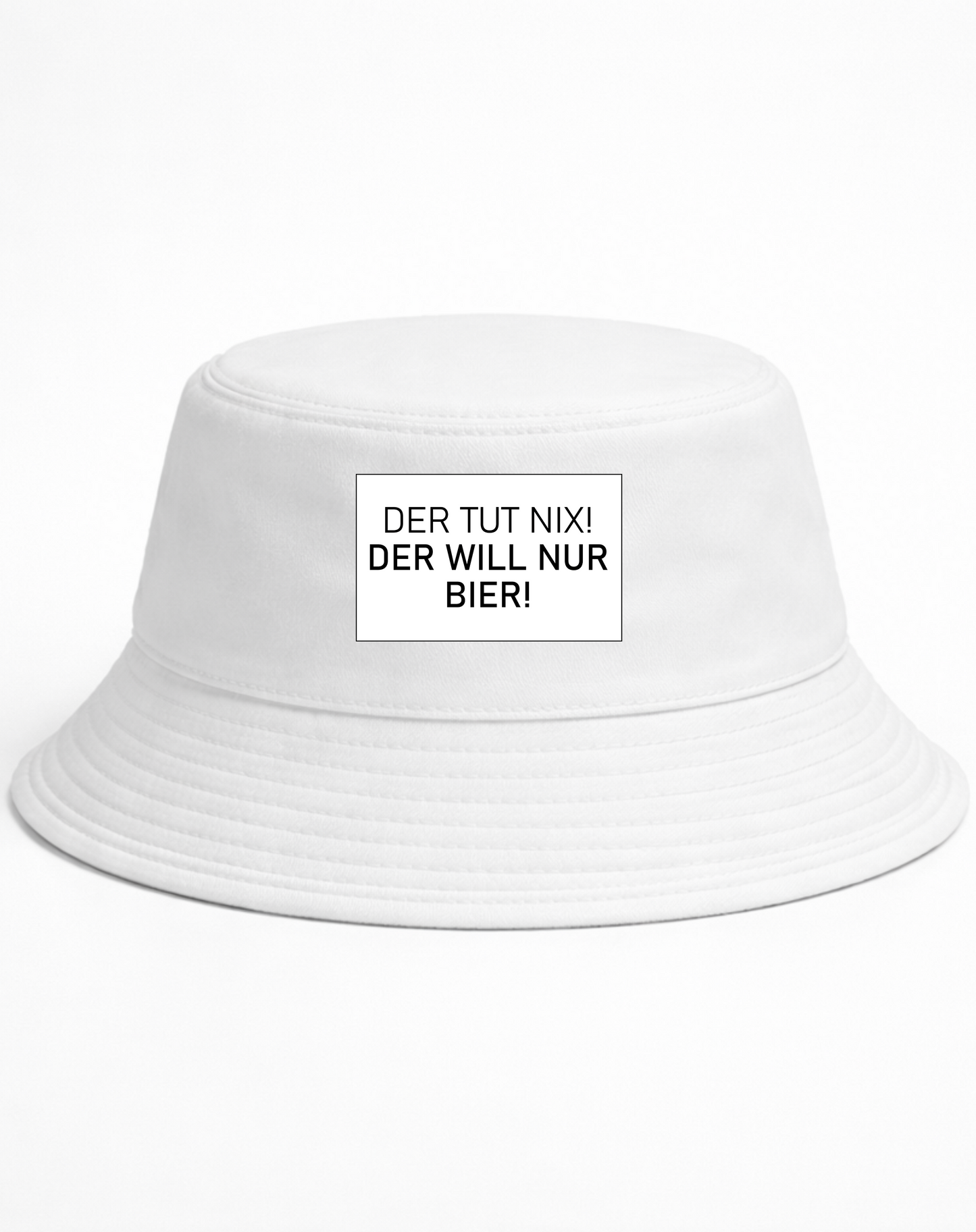 Der tut nix der will nur Bier - Bucket Hat