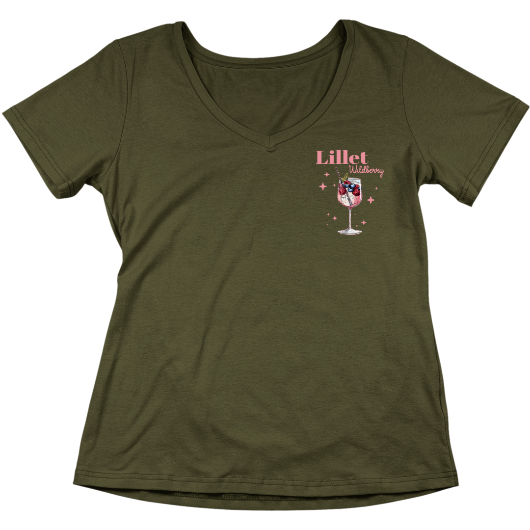 Wildberry Lillet Glow - V-Ausschnitt Damenshirt