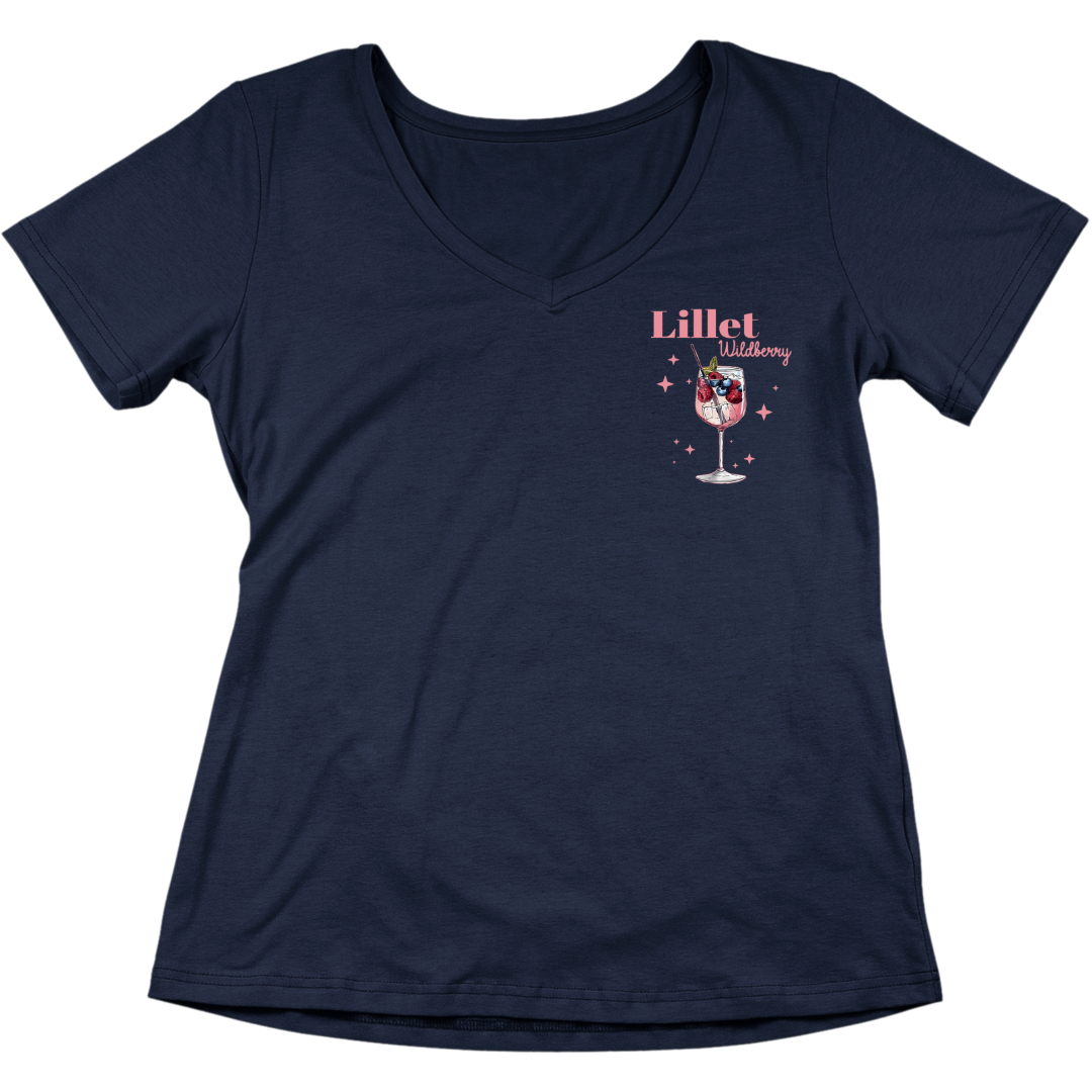 Wildberry Lillet Glow - V-Ausschnitt Damenshirt