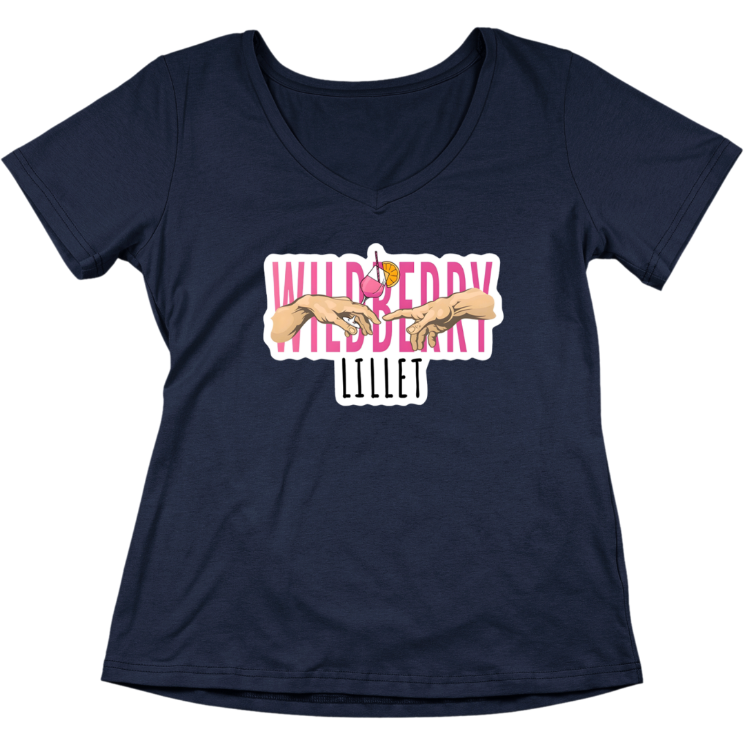 Wildberry Lillet – Göttlich erfrischend - V-Ausschnitt Damenshirt