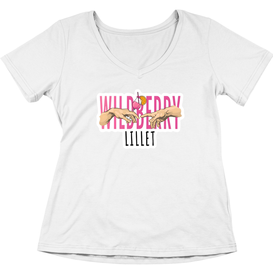 Wildberry Lillet – Göttlich erfrischend - V-Ausschnitt Damenshirt