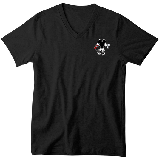 Aperol Minnie - V-Ausschnitt Herrenshirt