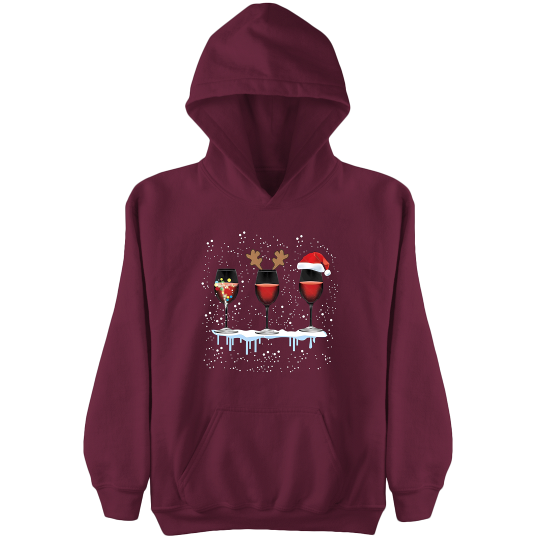 Christmas Wine Party - Damen Hoodie