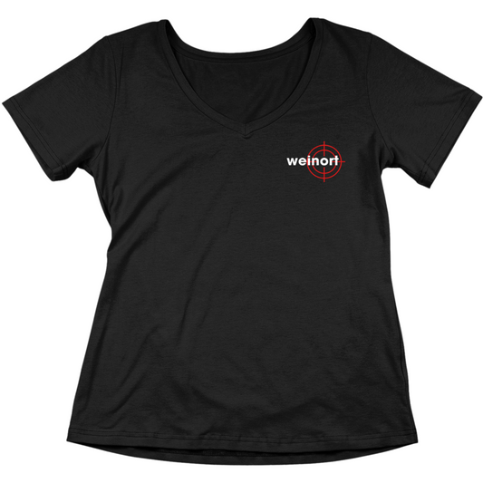 Weinort - V-Ausschnitt Damenshirt