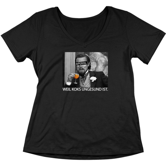 Aperol DiCaprio - V-Ausschnitt Damenshirt