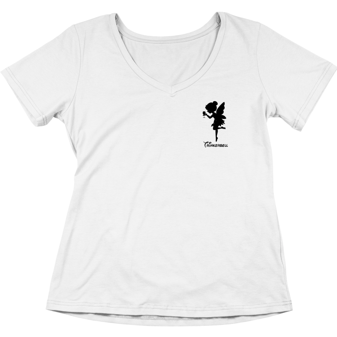 Trinkerbell - V-Ausschnitt Damenshirt