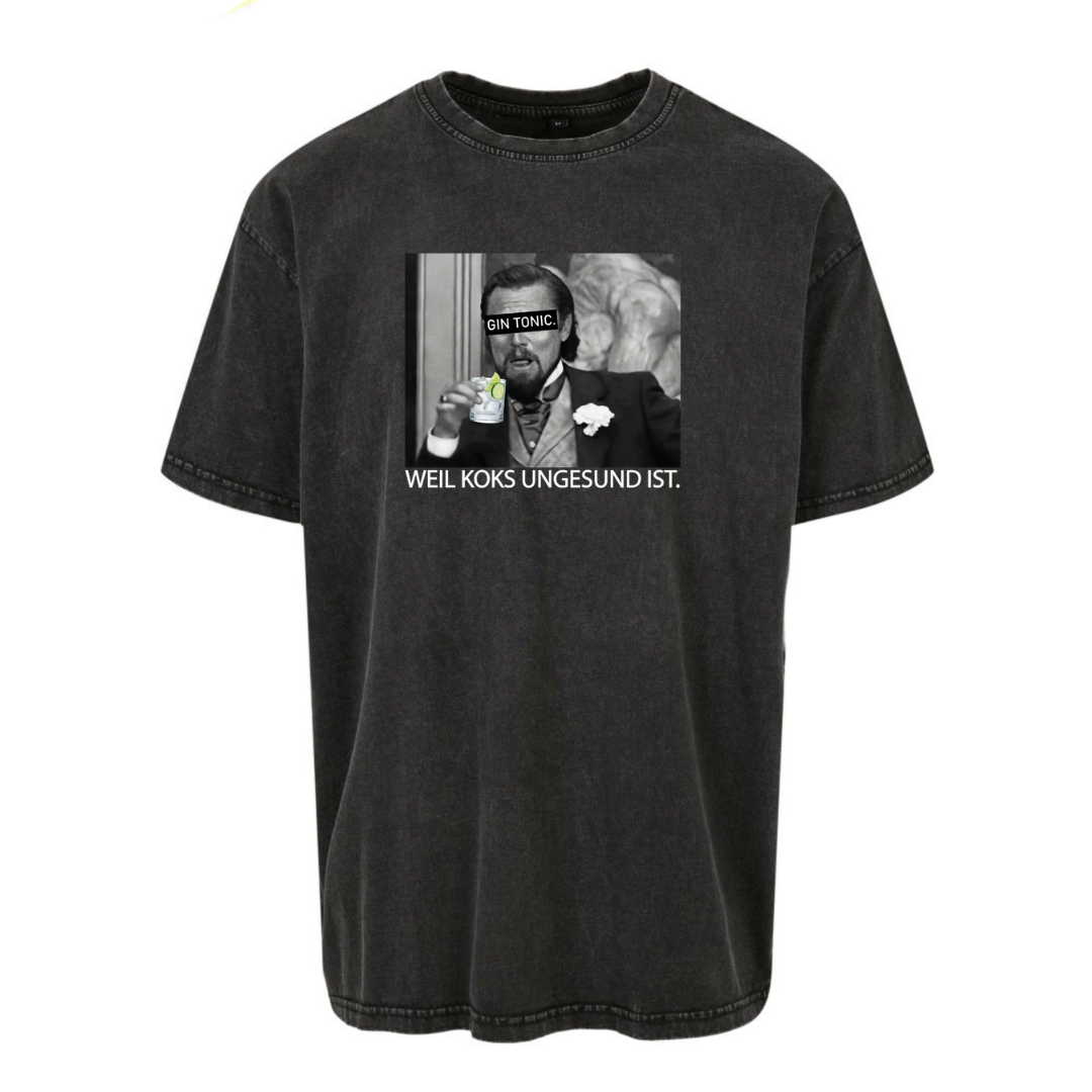 Gin Tonic DiCaprio - Unisex Oversized T-Shirt