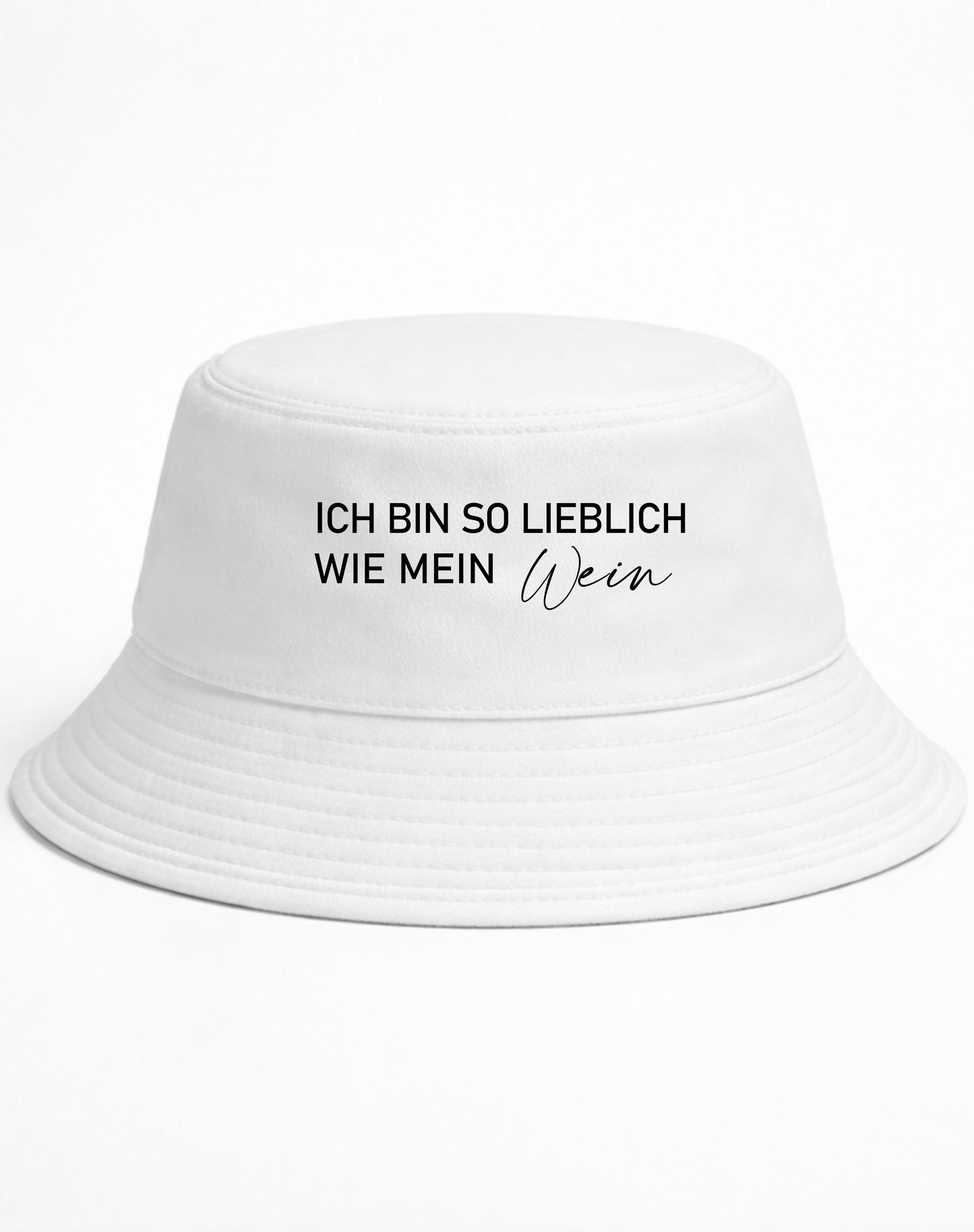 Ich bin so lieblich wie mein Wein - Bucket Hat