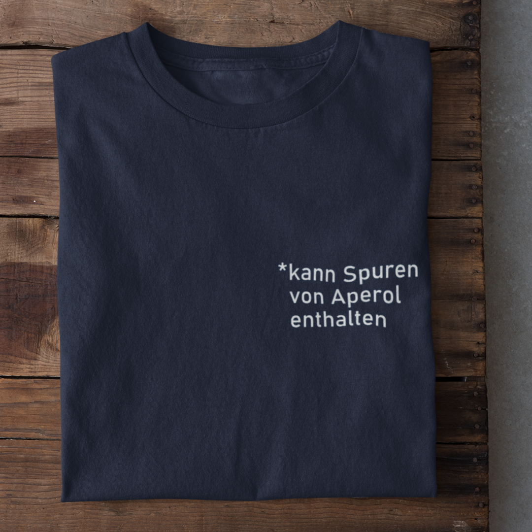 Spuren von Aperol - Herrenshirt