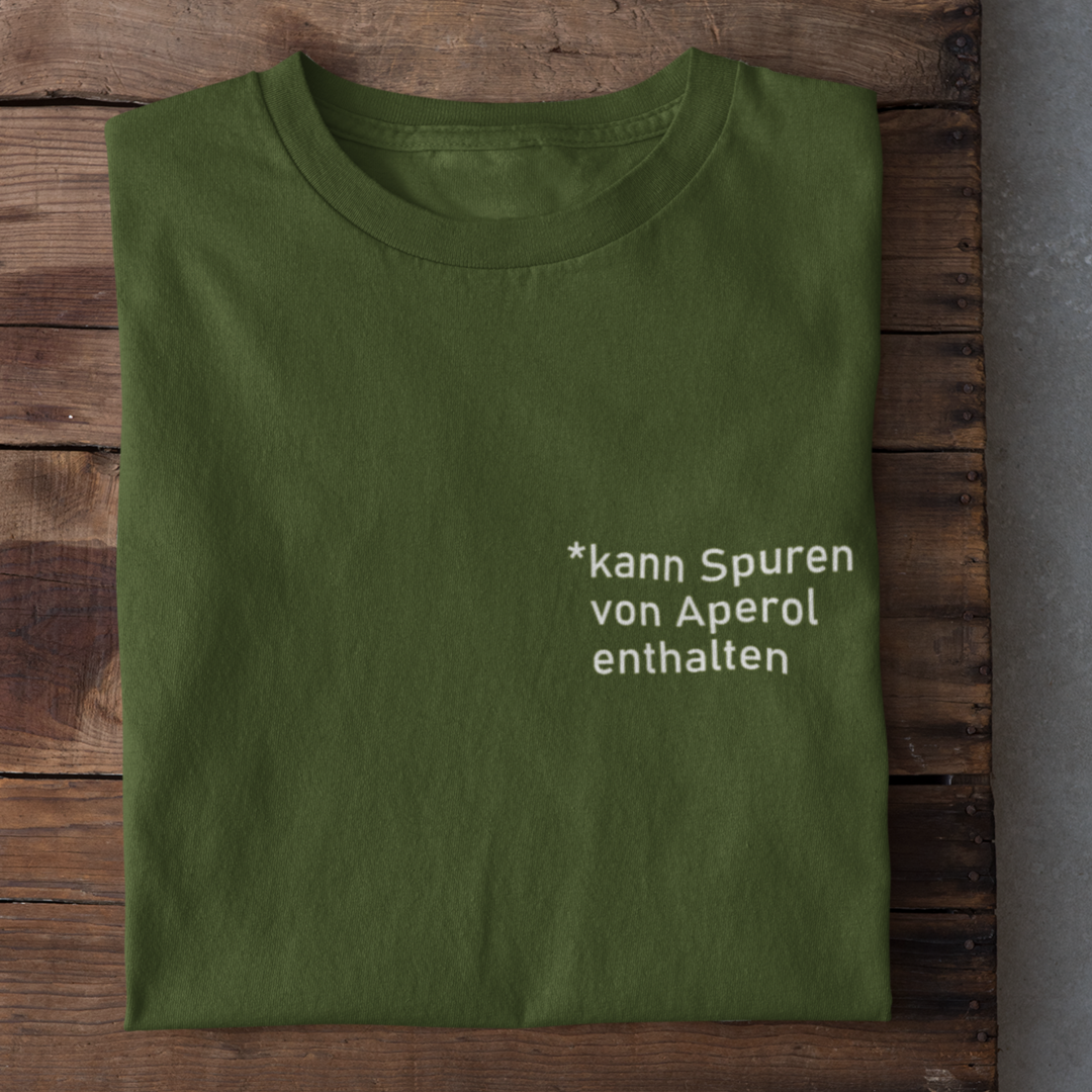 Spuren von Aperol - Herrenshirt