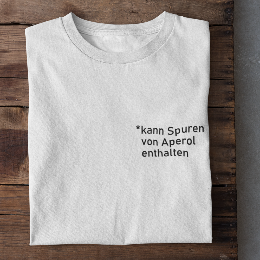 Spuren von Aperol - Herrenshirt