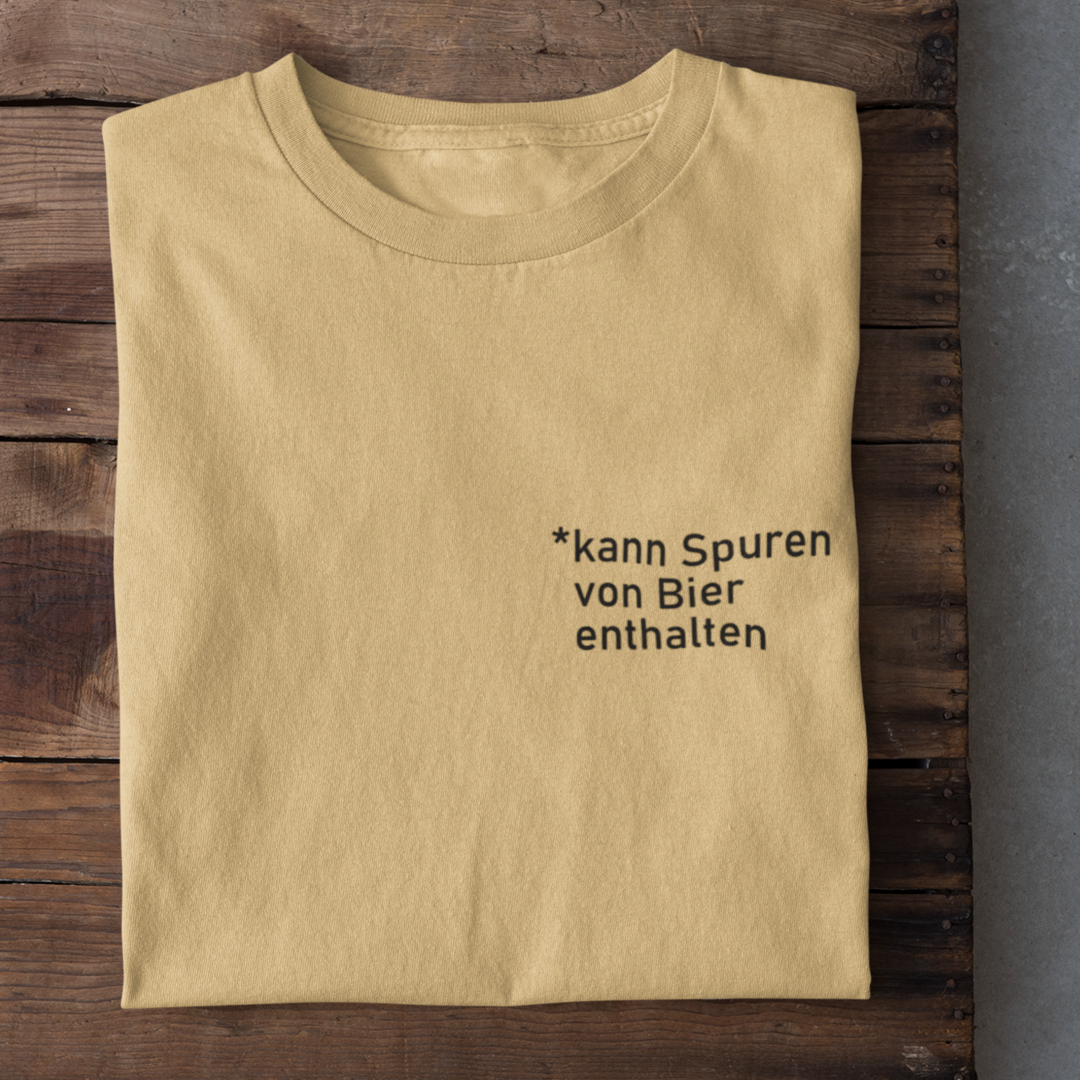 *Kann Spuren von Bier enthalten - Herrenshirt