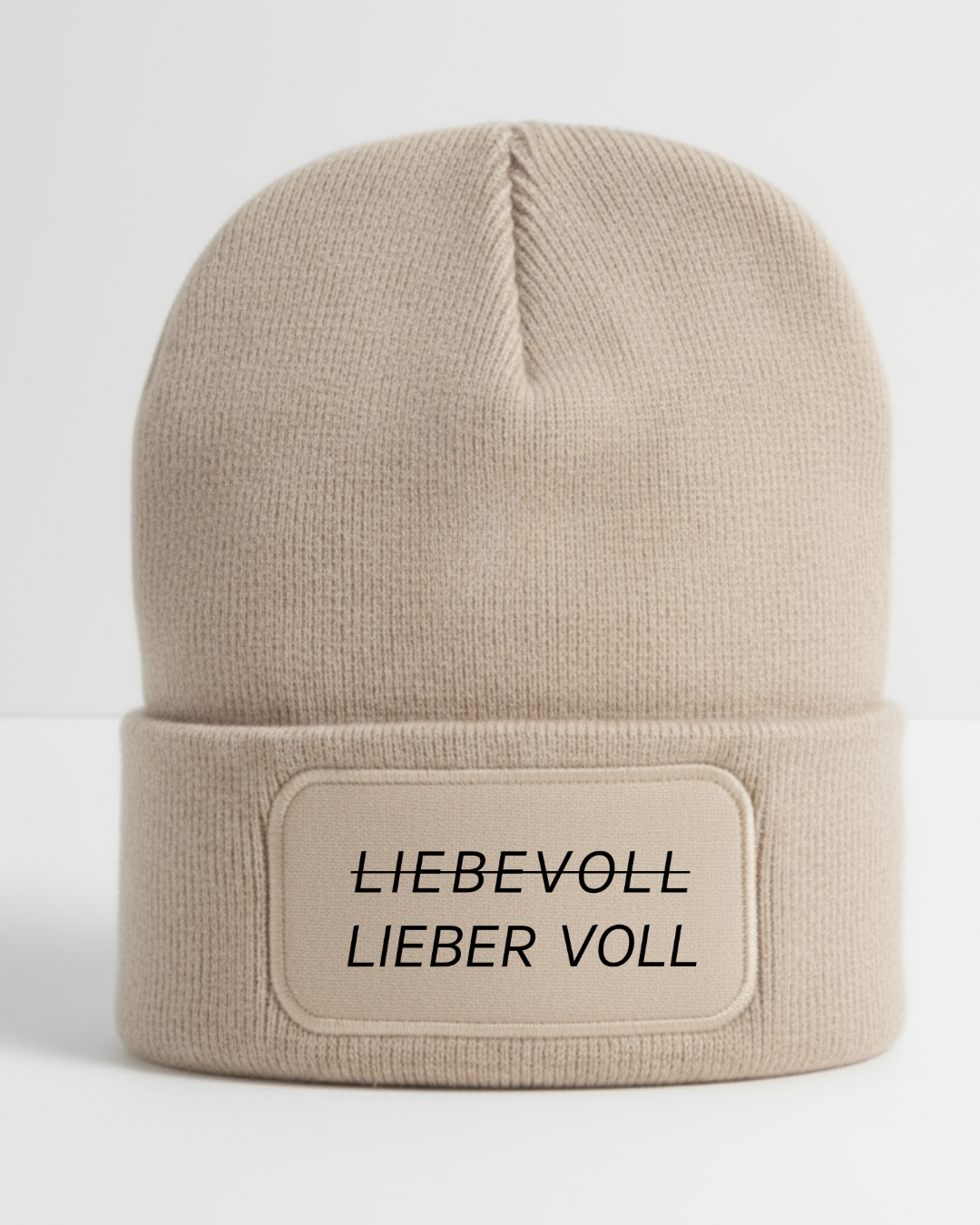Lieber voll - Beanie
