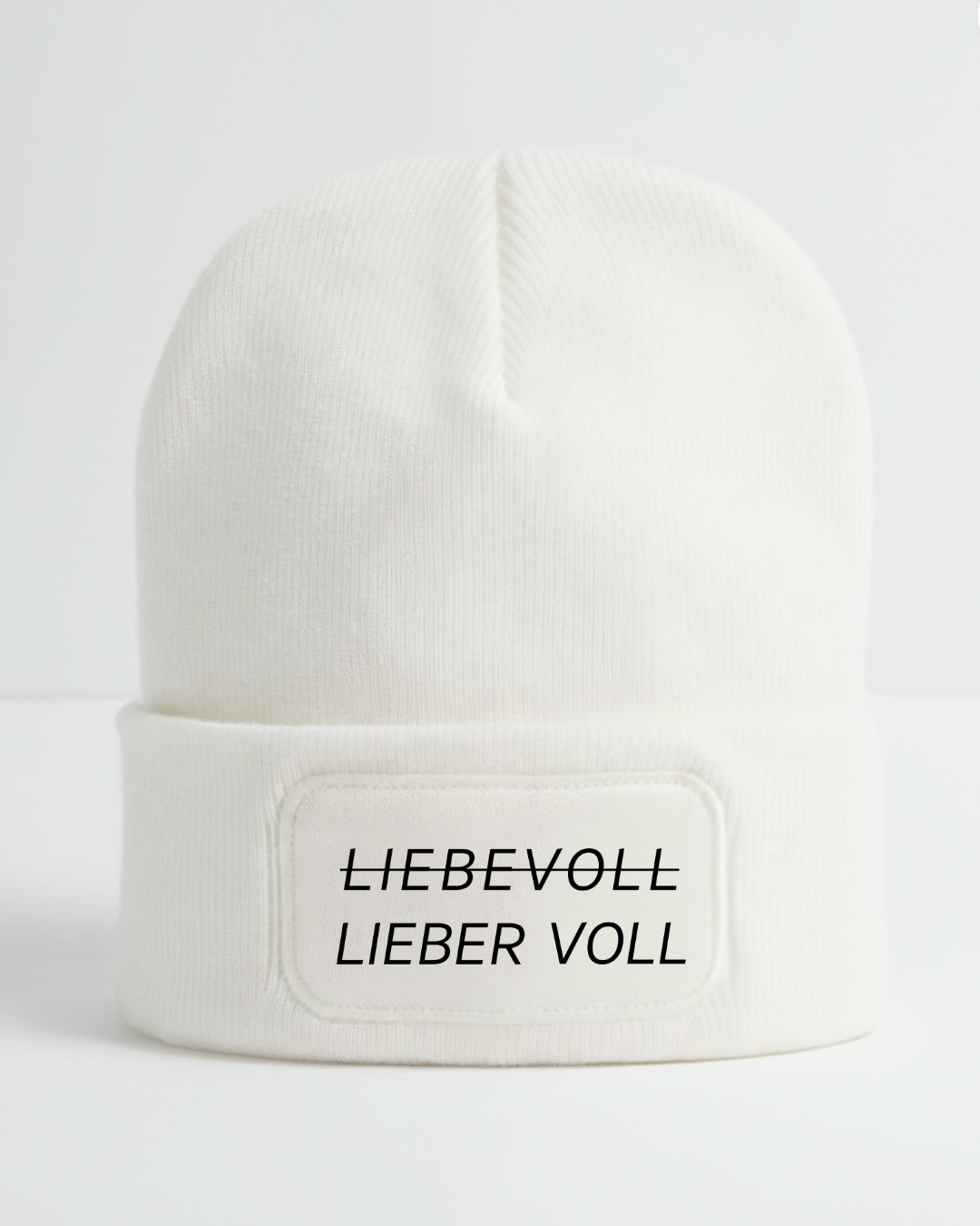 Lieber voll - Beanie