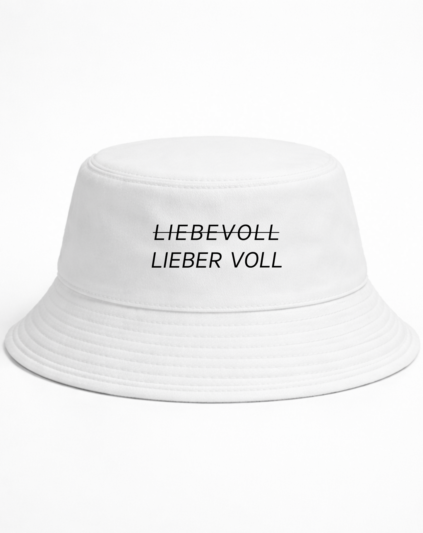 LIEBER VOLL - Bucket Hat