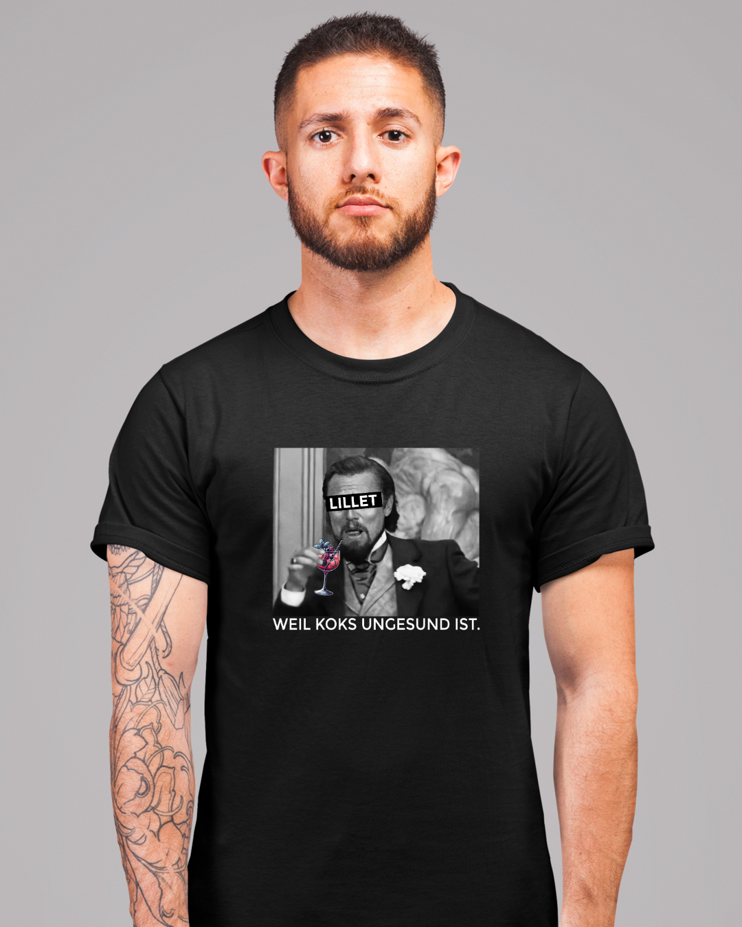 Lillet DiCaprio - Herren Bio-Baumwolle T-Shirt