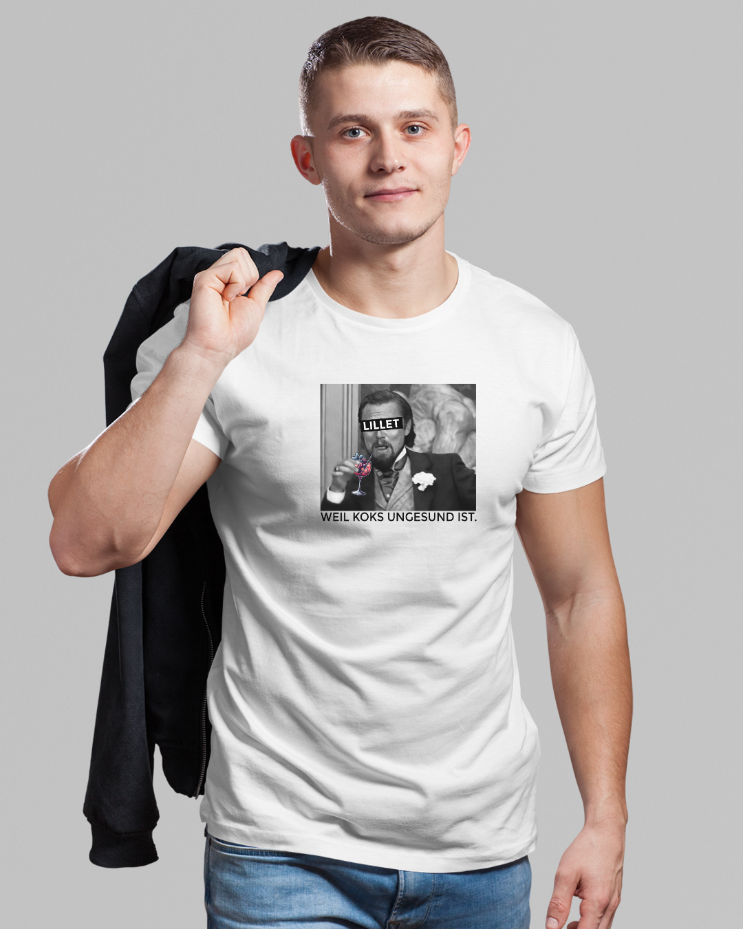 Lillet DiCaprio - Herren Bio-Baumwolle T-Shirt