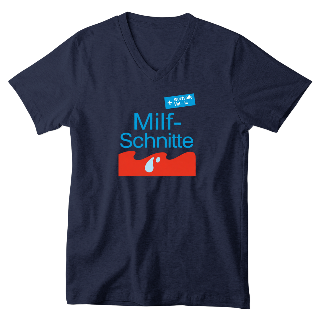 Milf Schnitte - V-Ausschnitt Herrenshirt