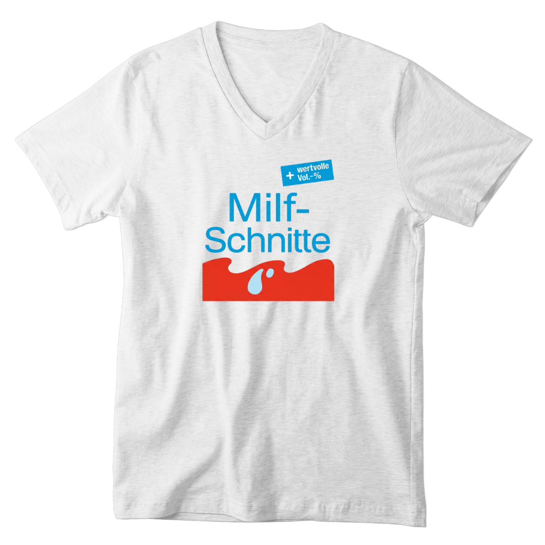 Milf Schnitte - V-Ausschnitt Herrenshirt