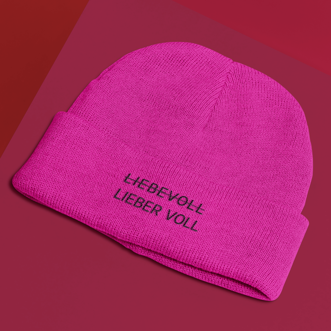 Lieber voll - Beanie