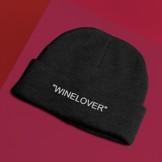 "WINELOVER" - Beanie