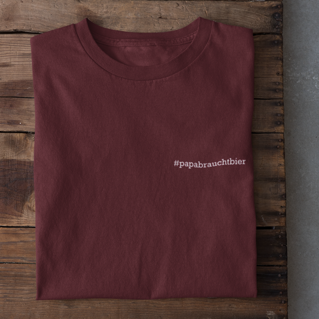 #papabrauchtbier - Herrenshirt