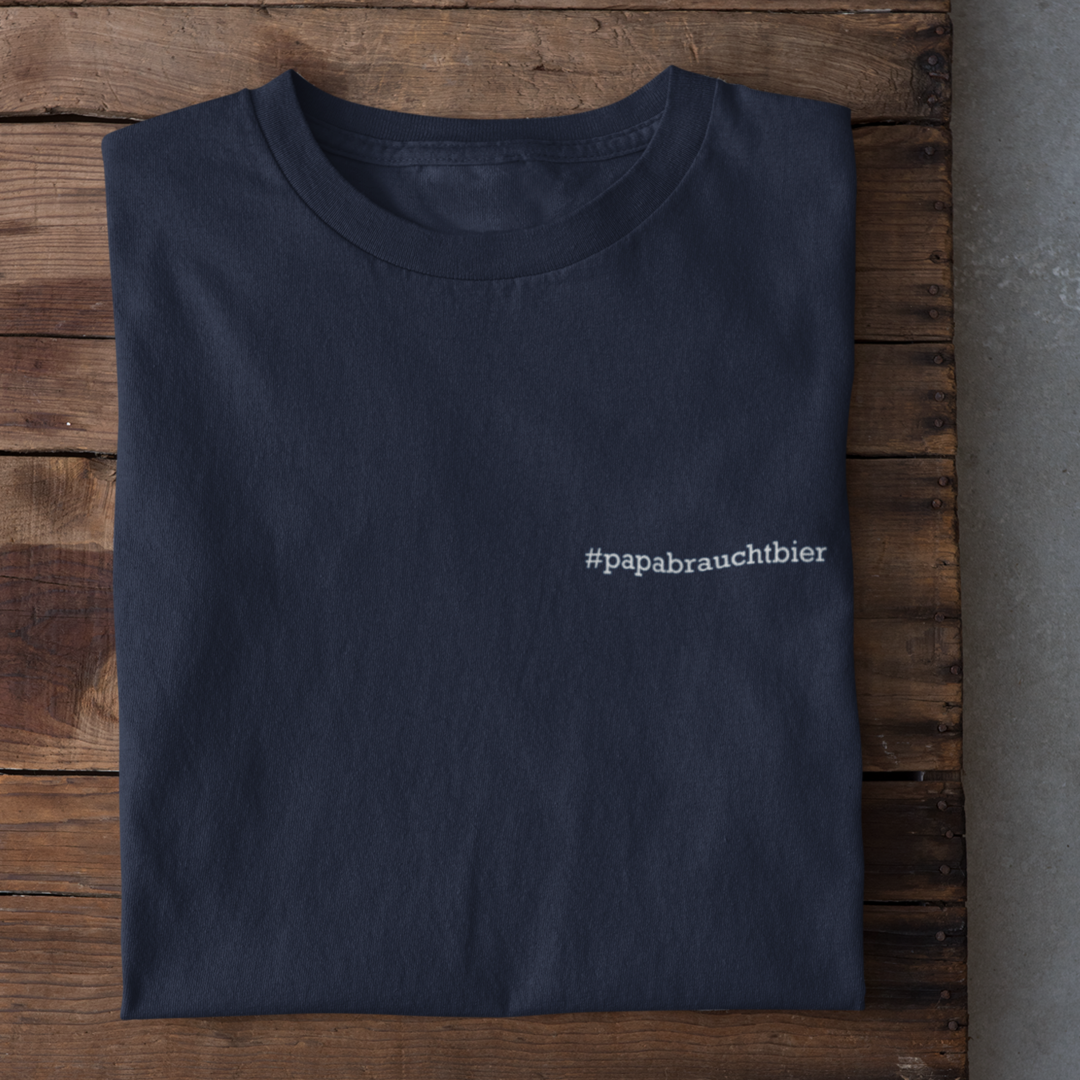#papabrauchtbier - Herrenshirt