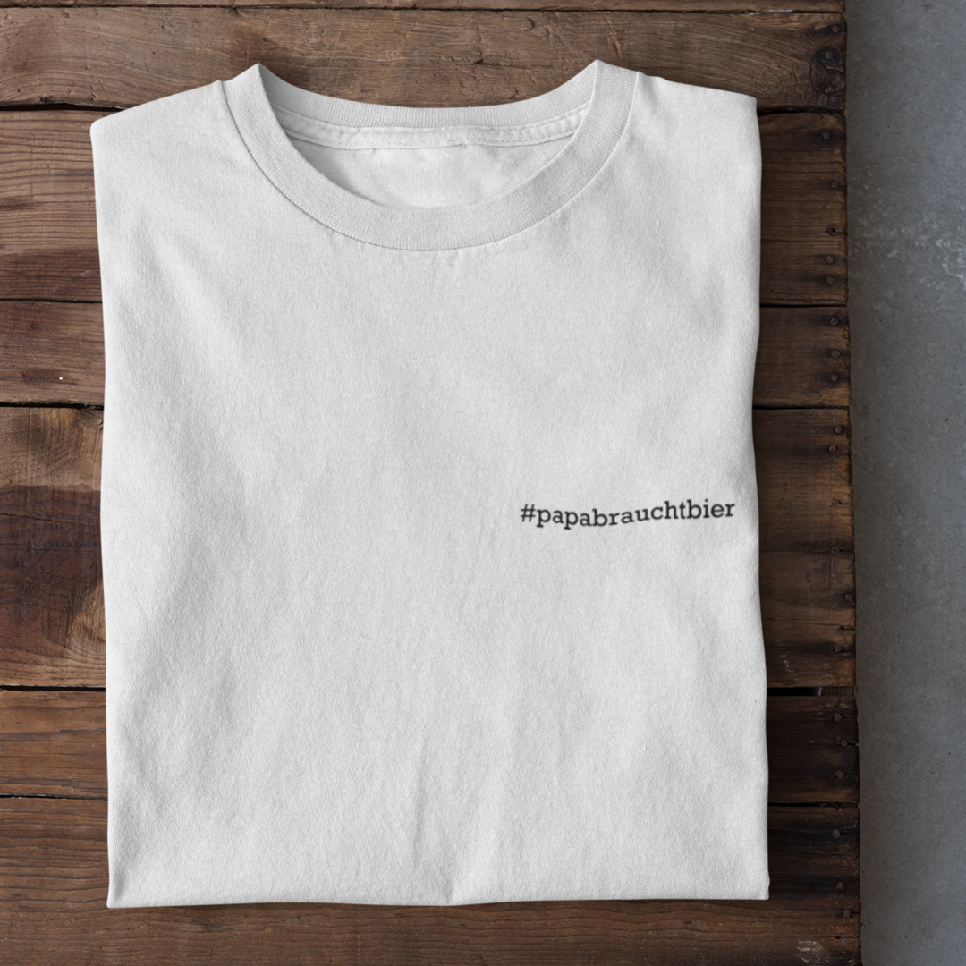 #papabrauchtbier - Herrenshirt