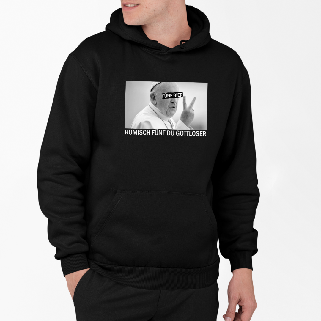 Römisch fünf du Gottloser - Herren Hoodie
