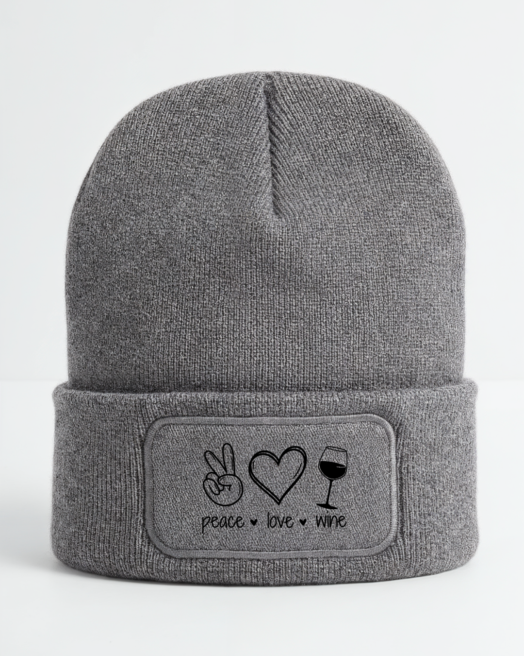 Peace Love Wine - Beanie