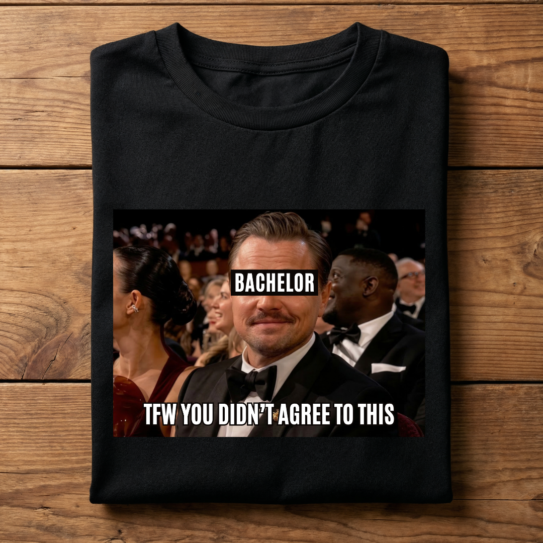 TFW YOU DIDN'T AGREE TO THIS DiCaprio - Herrenshirt