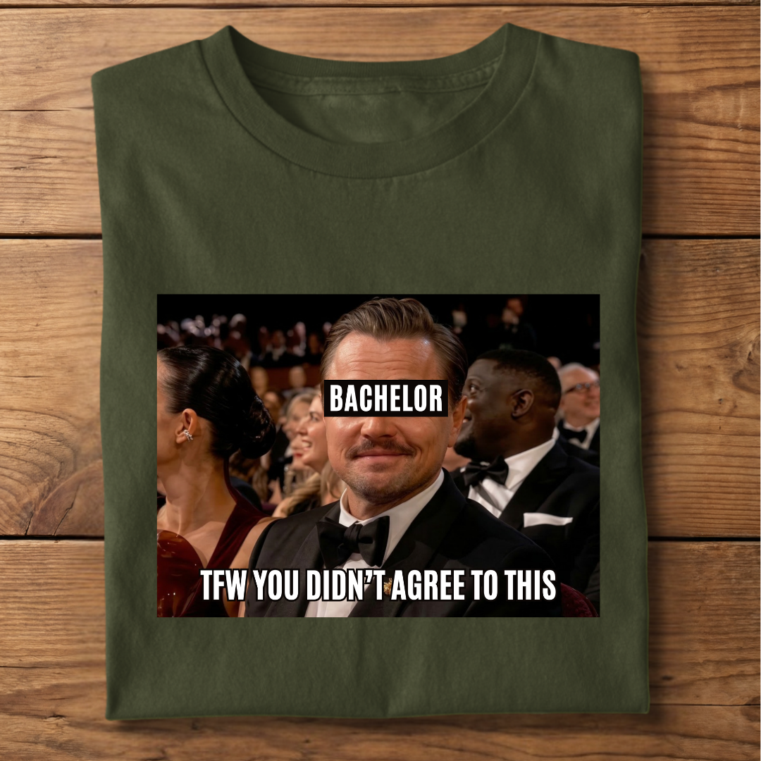 TFW YOU DIDN'T AGREE TO THIS DiCaprio - Herrenshirt