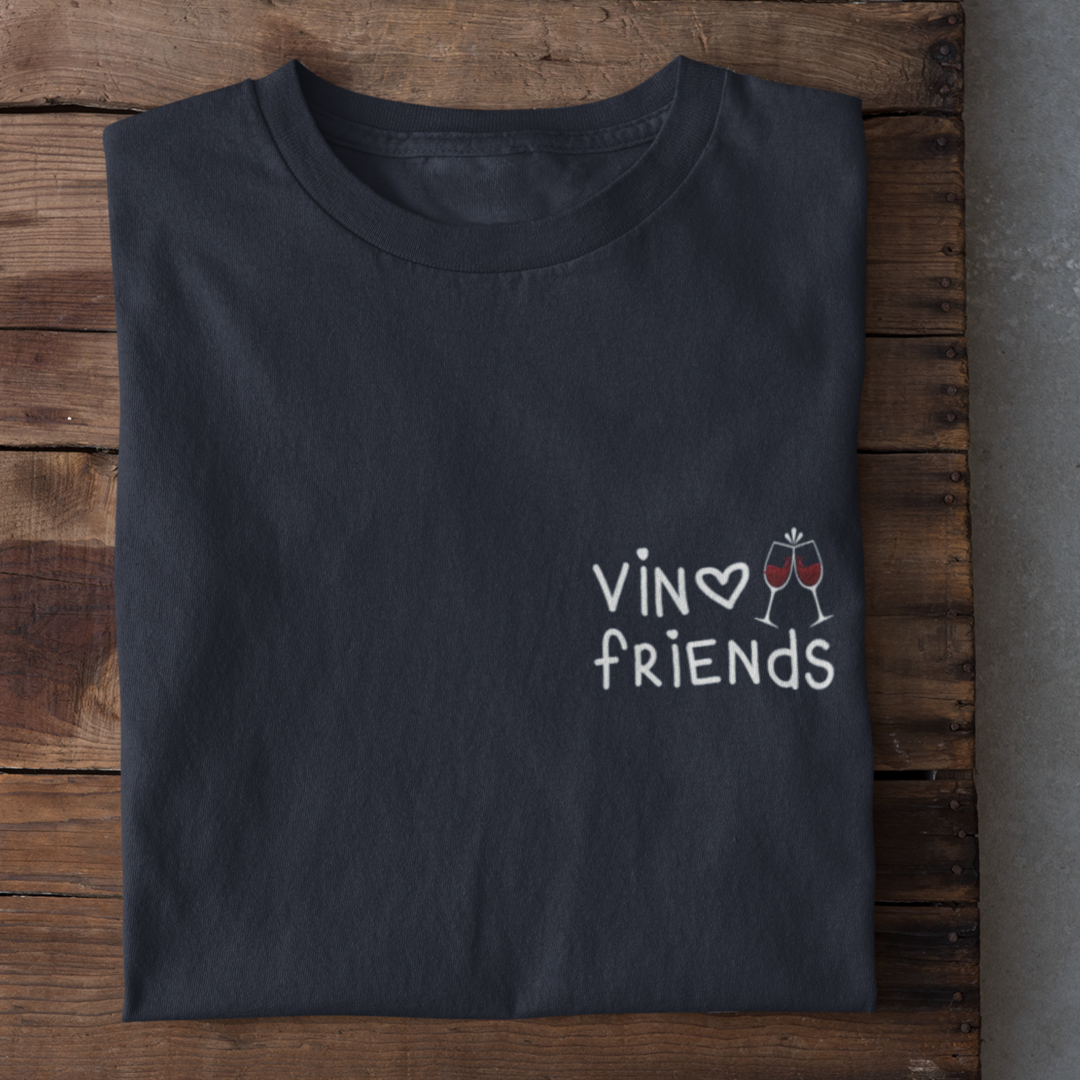 Vinofriends - Herren Bio-Baumwolle T-Shirt