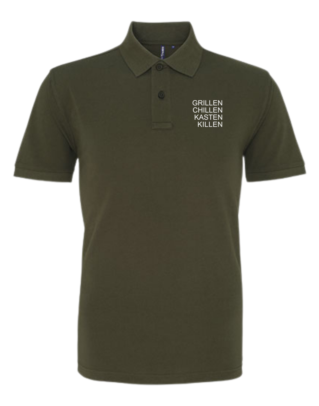 GRILLEN CHILLEN KASTEN  - Unisex Poloshirt