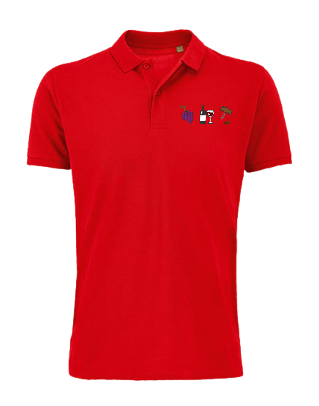 Weinliebhaber - Unisex Poloshirt