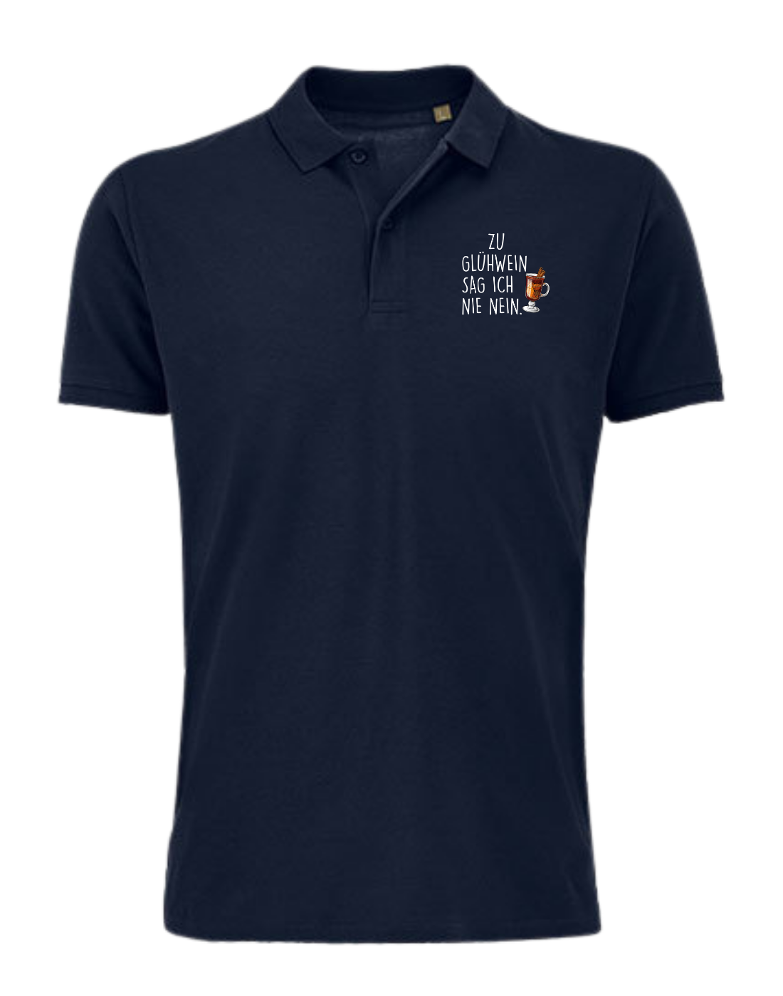 Zu Glühwein sag ich nie nein - Unisex Poloshirt